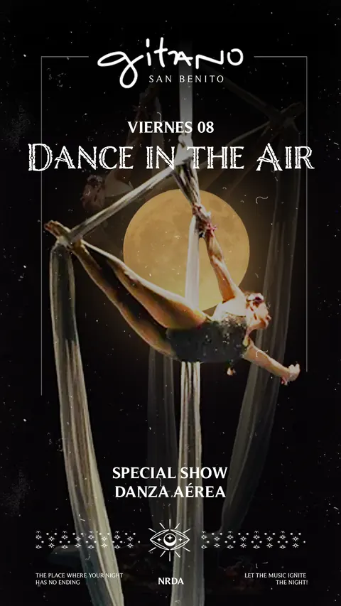 Gitano: show de danza aérea